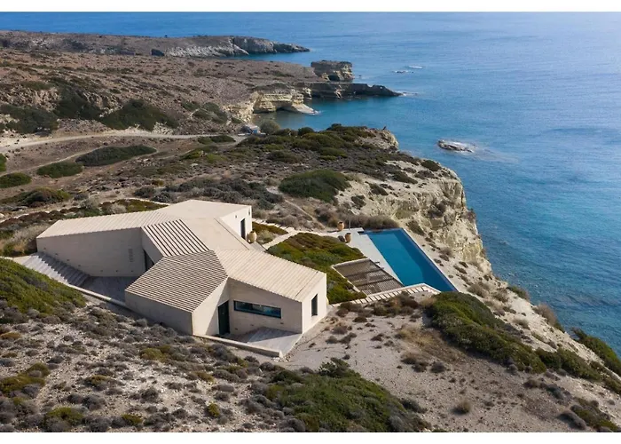 Villa Hourglass Villa's Milos Psathadika