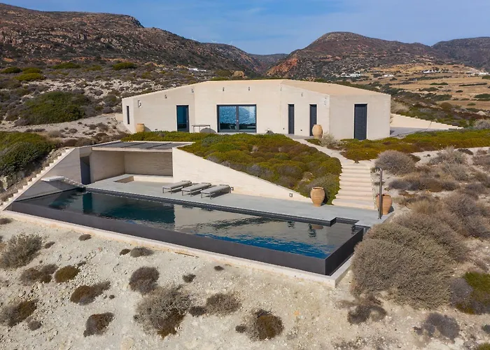 Hourglass Villa's Milos Villa