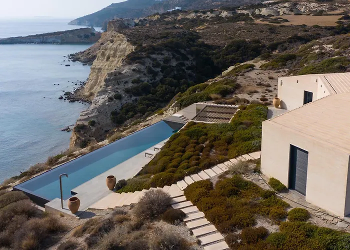 Villa Hourglass Villa's Milos Psathadika